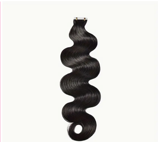 Body Wave Human Hair Tape In Hair Extensions