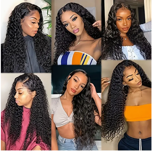 Deep Wave Virgin Human Hair - 4 Bundle Deal