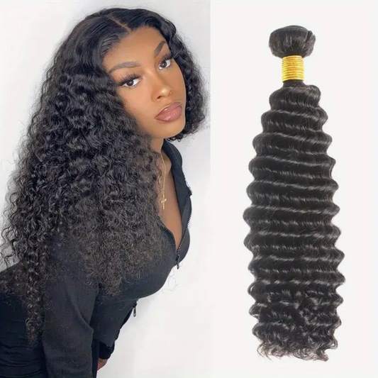 Deep Wave Human Hair Bundles