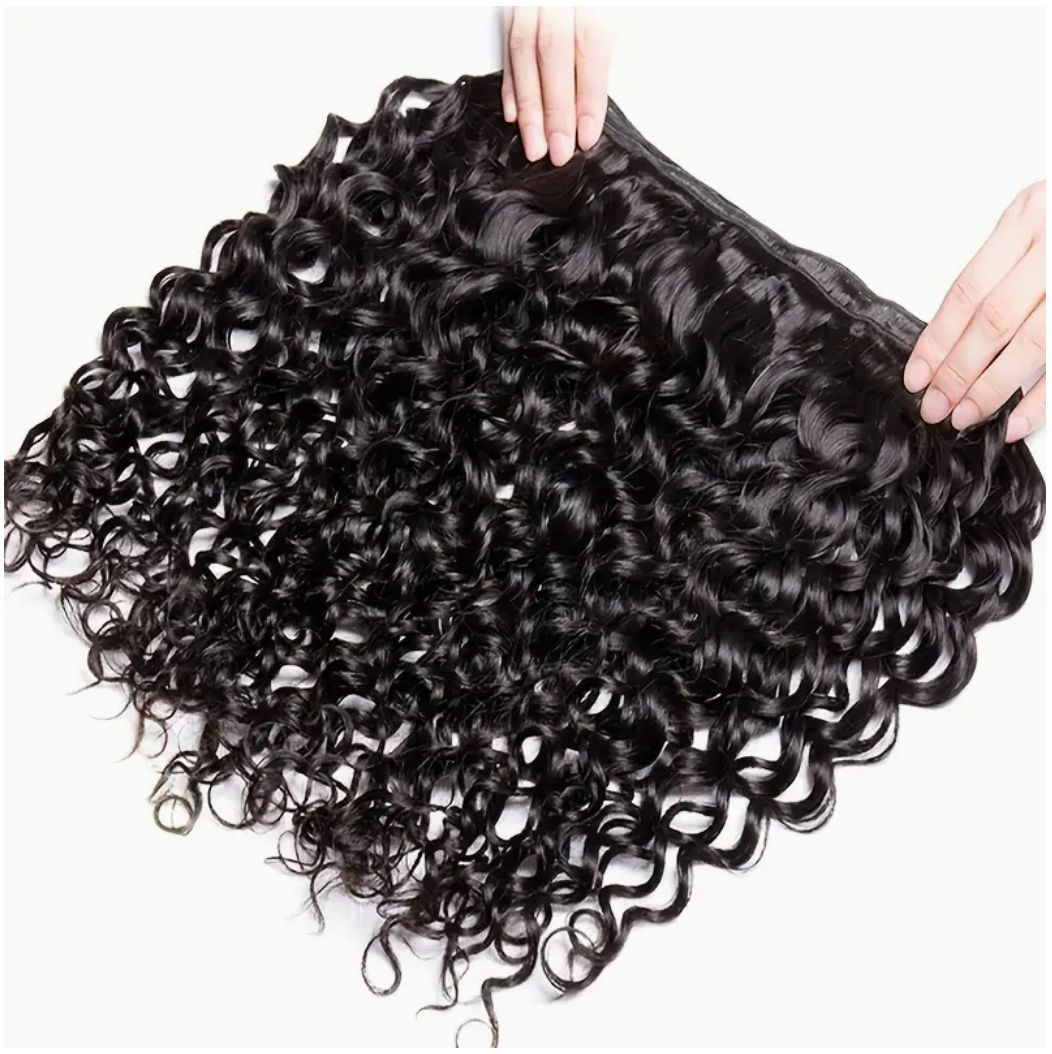 Water Wave Virgin Human Hair Bundles