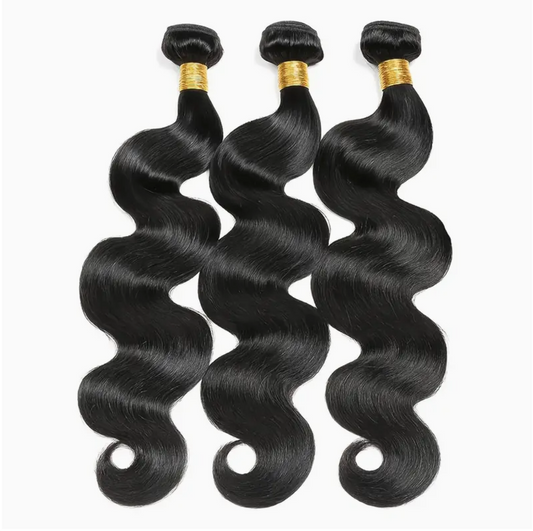 Body Wave Virgin Human Hair - 3 Bundle Deal