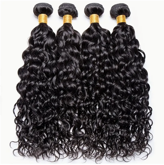 Water Wave Virgin Human Hair - 4 Bundle Deal