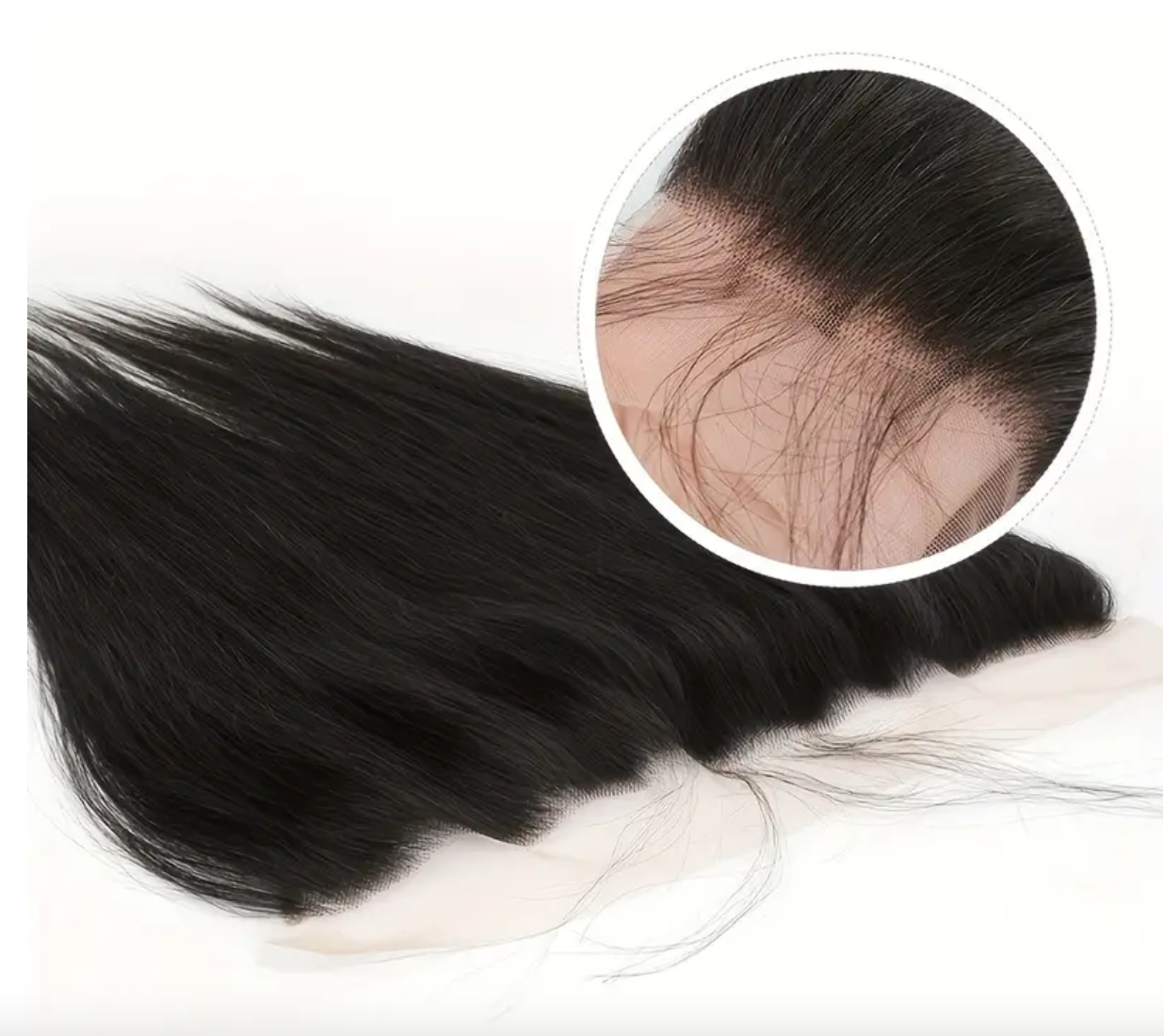 Straight Virgin Human Hair Lace Frontals