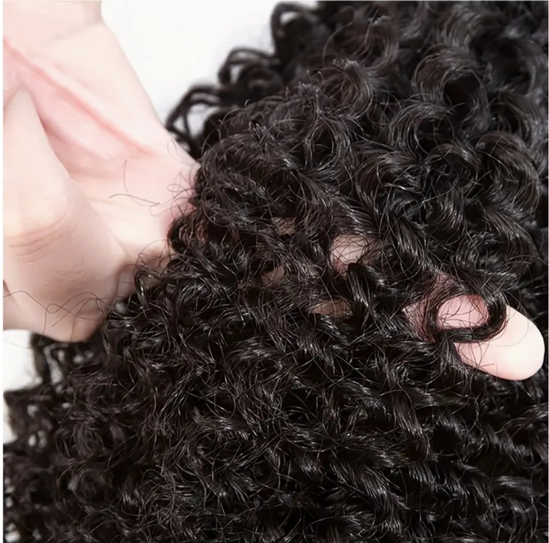 Curly Virgin Human Hair Lace Closures