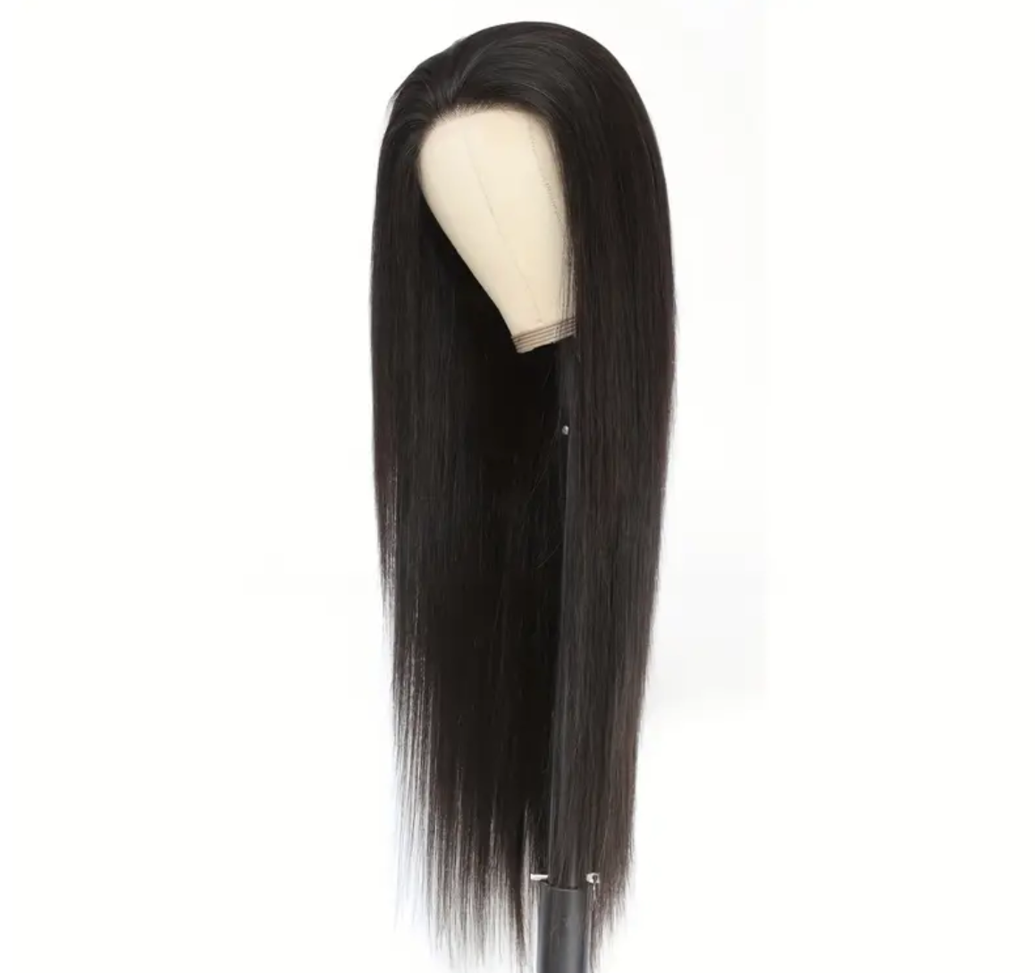 Straight HD Transparent Lace Closure Glueless Human Hair Wig