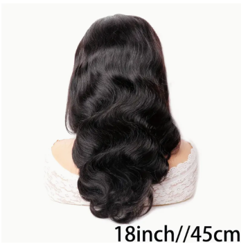 Body Wave HD Transparent Lace Frontal Glueless Human Hair Wig